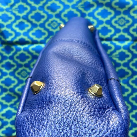 OR Yany New Royal Blue leather shoulder bag - Picture 2 of 11